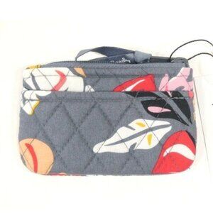 Vera Bradley Coastal Paradise Zip Coin Purse NWT